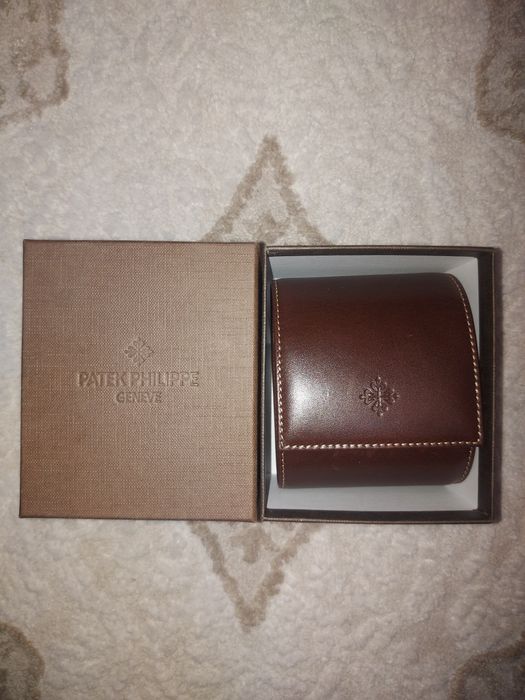 Оригінальна коробка Patek Philippe Genève + шкіряний футляр