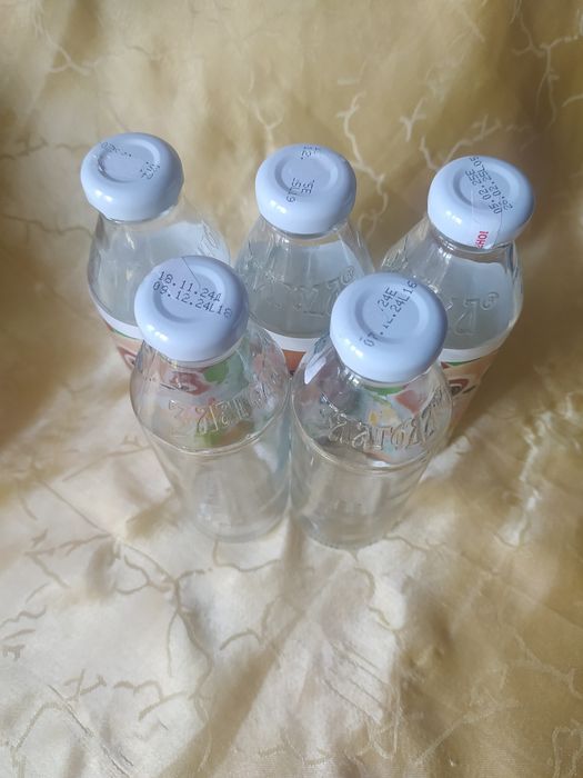 Бутылочки  стекло, Крышка закручивается. Обмен