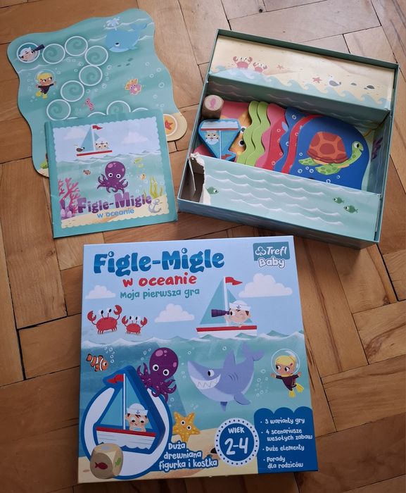 Figle - Migle w oceanie - Moja pierwsza gra.