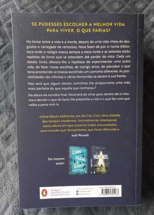 A Biblioteca da Meia-Noite - Matt Haig