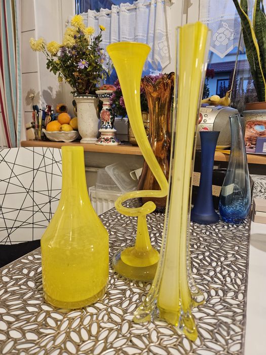 Wazoniki kolor żołty