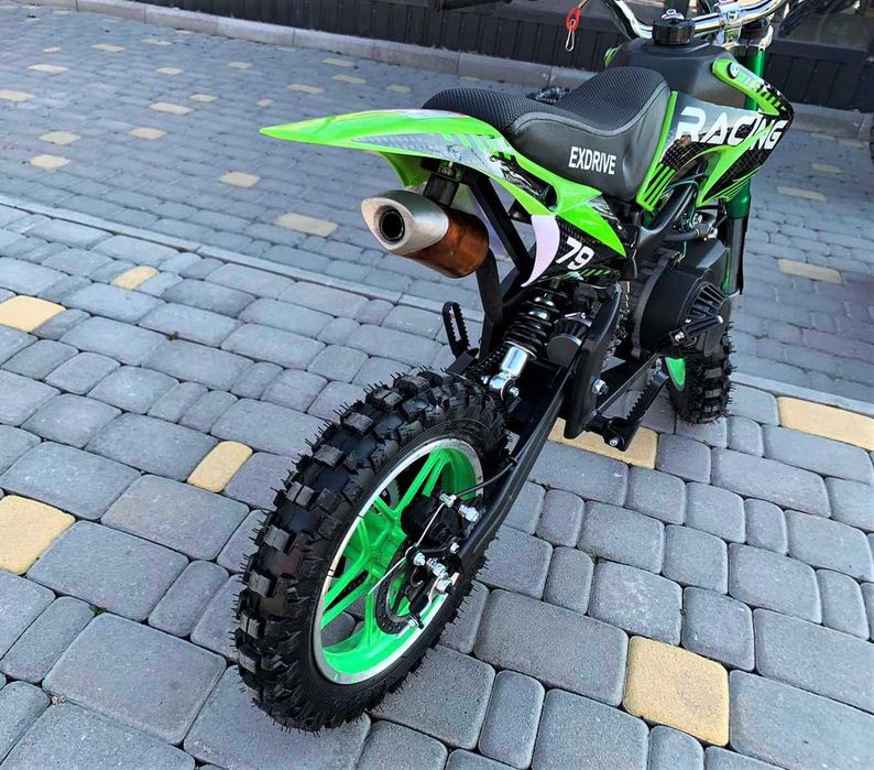 ТОП! Детский новый бензиновый питбайк 50 куб. EXdrive