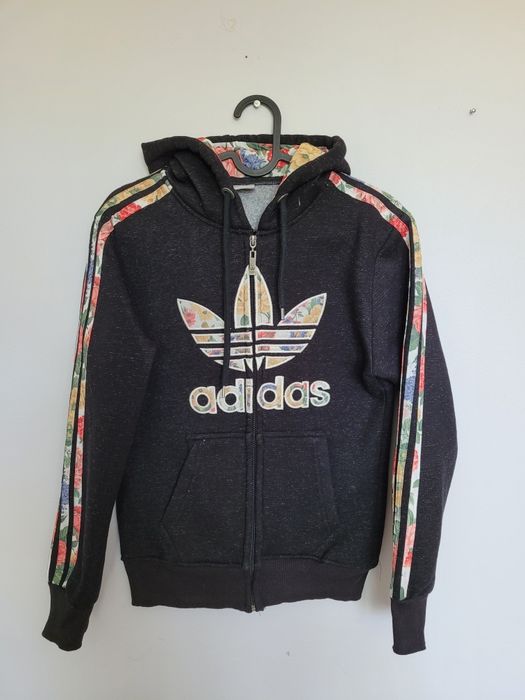 Rozpinana bluza z kapturem Adidas rozmiar 36 S, stan idealny