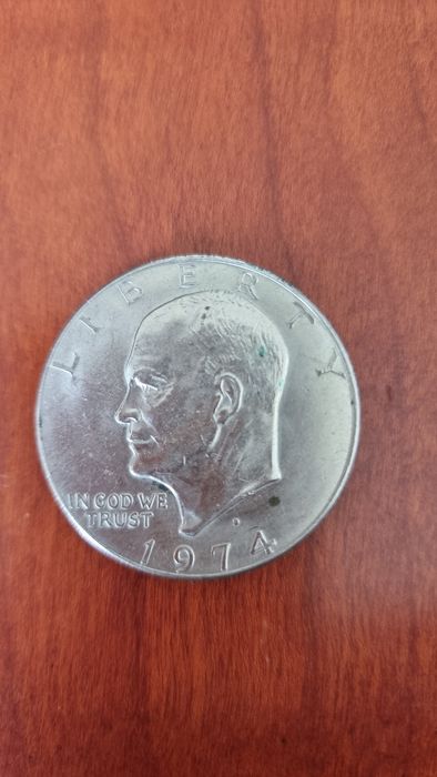 Moeda EUA – 1 Dollar Eisenhower (1974)