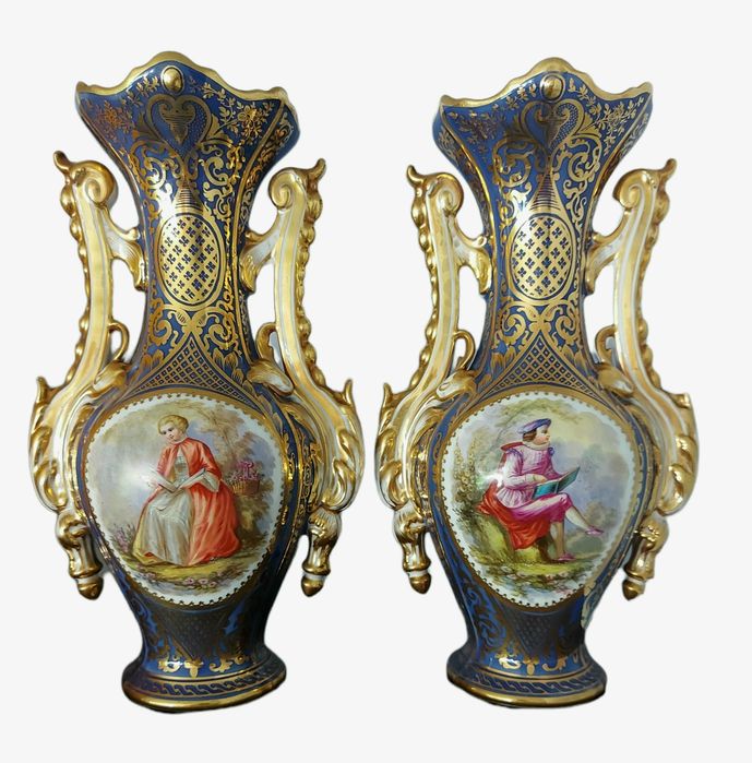 Par de Jarras Francesas