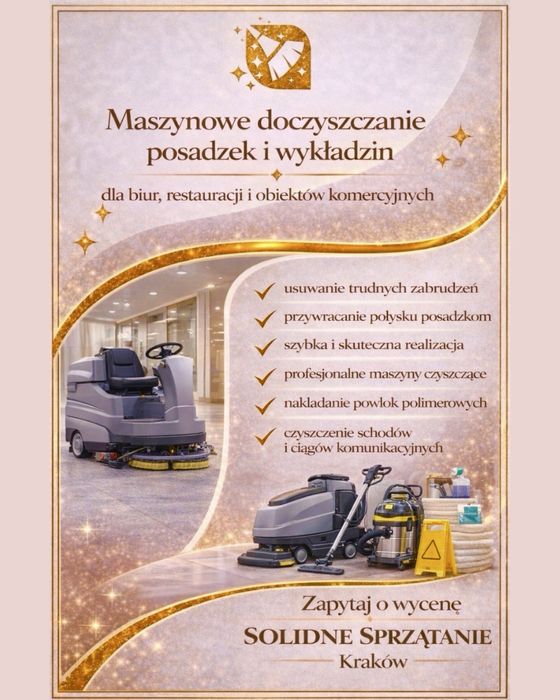 Czyszczenie podlog i posadzek Krakow i okolice