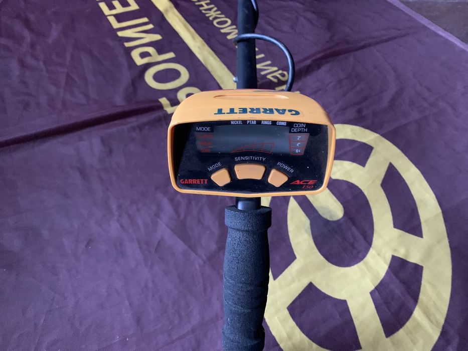Металошукач Garrett ace 150. Металлоискатель Гарретт ася 150