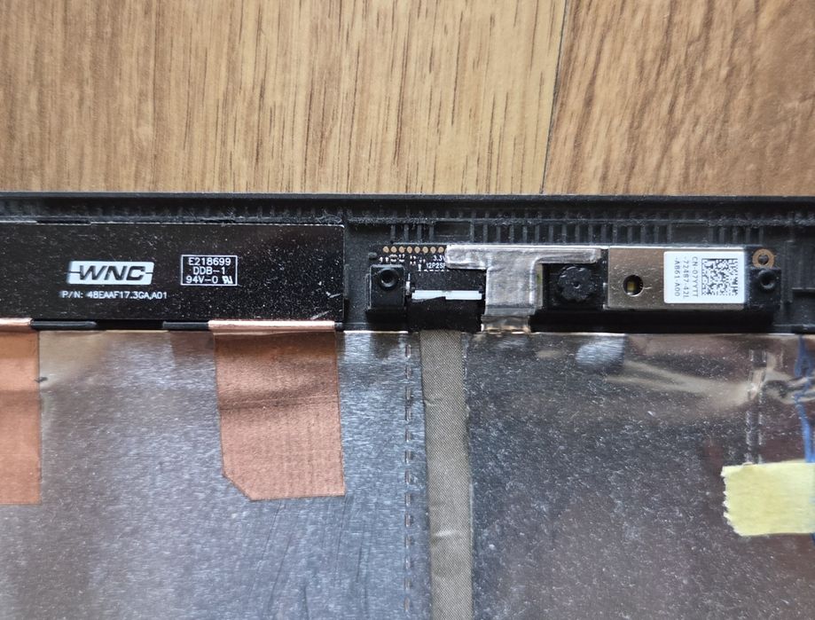 Klapa matrycy taśma kamera anteny Dell Latitude E7240 0RYDK1