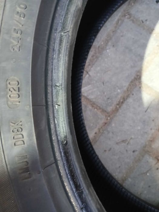 2x używane opony letnie 245/50 R18 Uniroyal  Montaż GWARANCJA