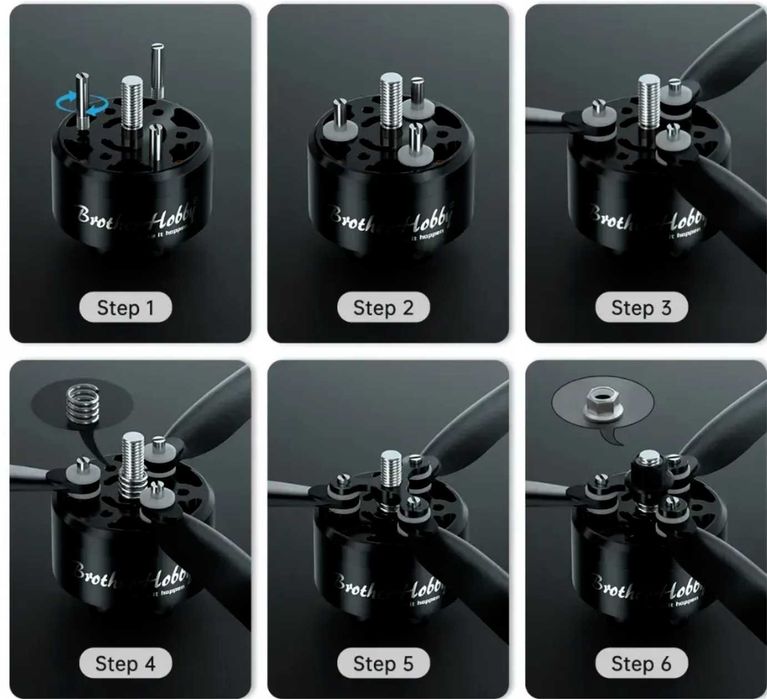 Двигун BrotherHobby Avenger V5 3520 380KV для FPV дрона