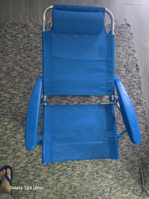 Cadeira de praia dobrável