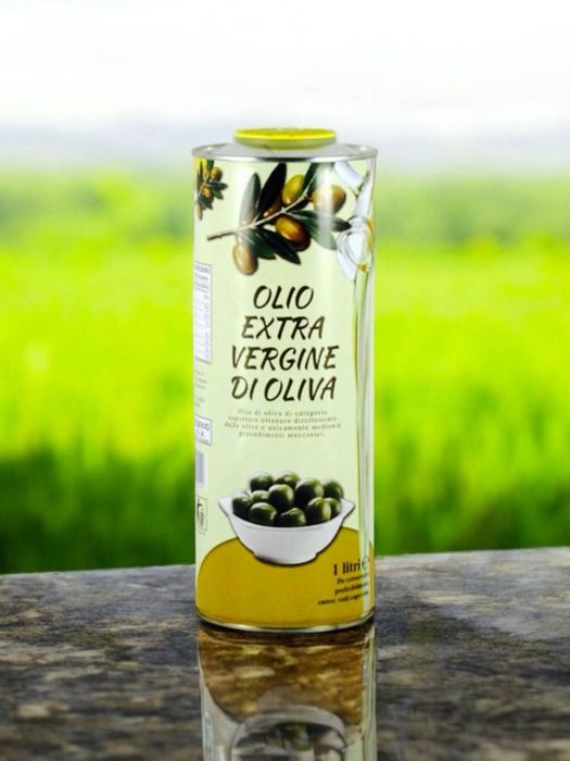 Оливковое масло Oil Extra Vergine (Тарелка) 1л жб