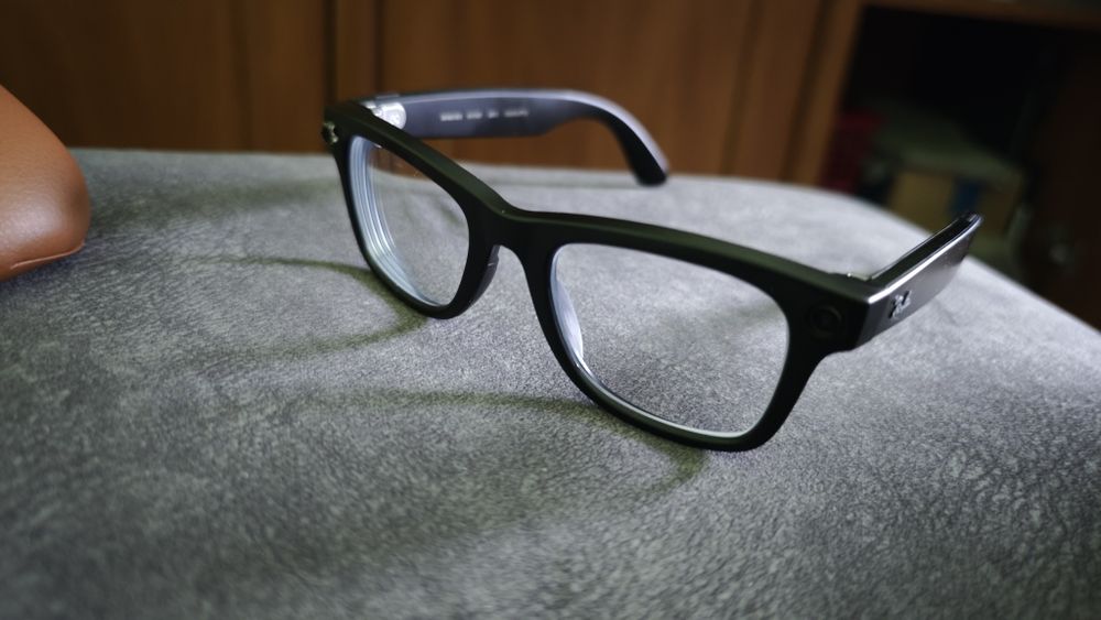 Okulary Ray ban meta gen2 rw4012 czarnye rozm.53
