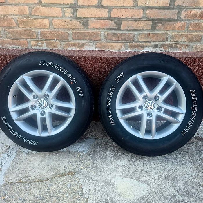 Диски з резиною R17 5*130 VW touareg