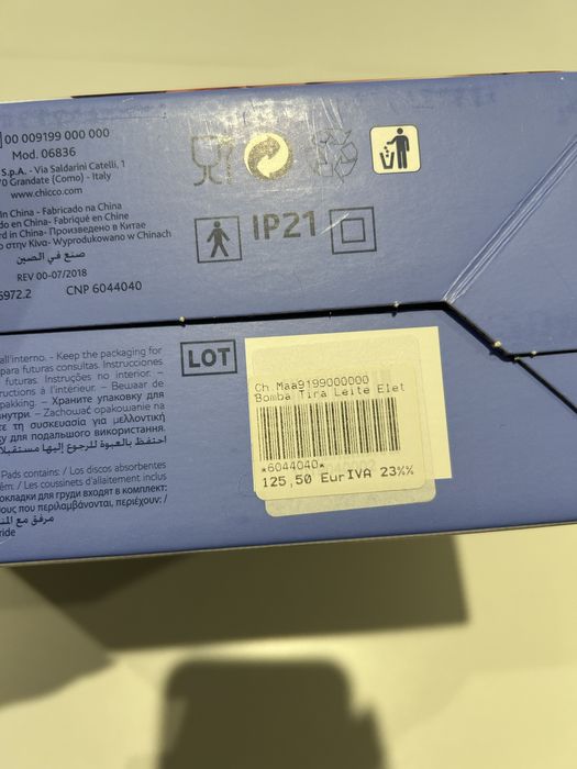 Bomba extração de Leite