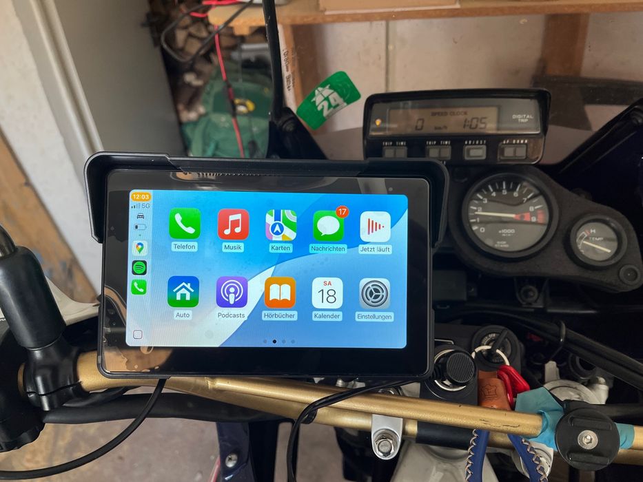 CarPlay Mota com Android Auto