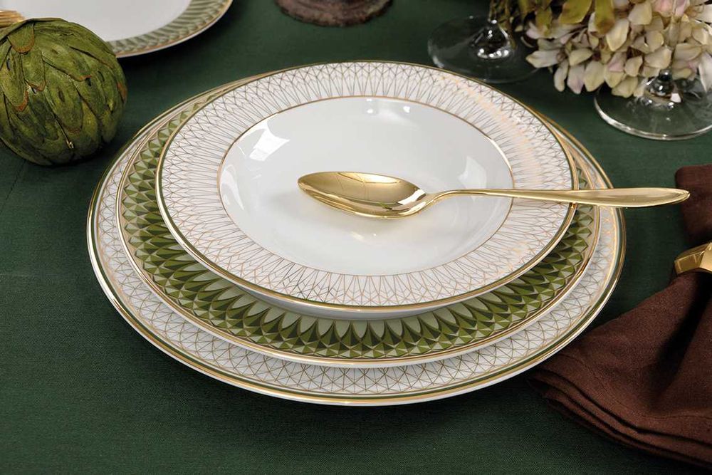 OLIVA, Serviço de Jantar, Café ou Chá da Spal (NOVO) - Desde: