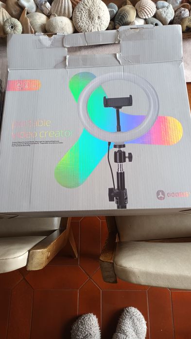 Anel de luz para telemóvel  Goodis