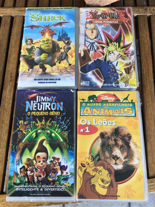 Cassetes para leitor VHS