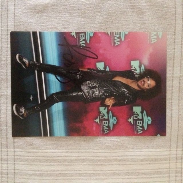 Redfoo oryginalny autograf