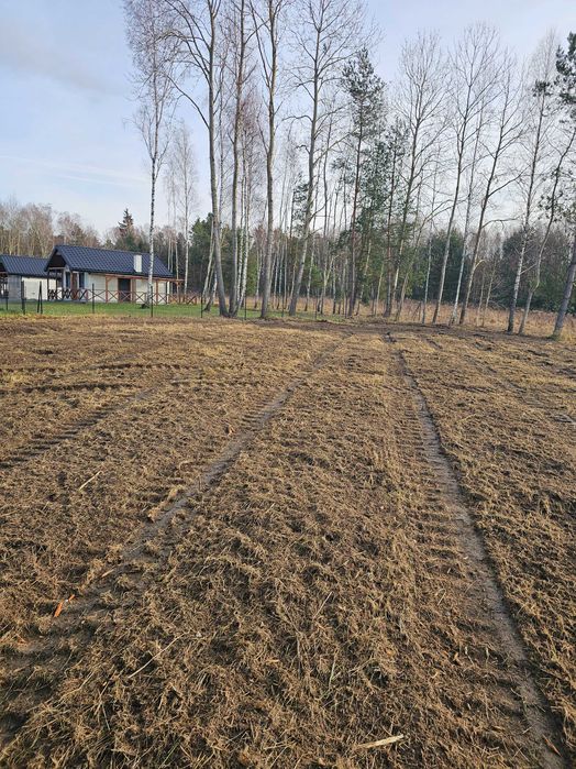 Karczowanie mulczer wgłębny mulczer leśny mulczowanie wycinka drzew