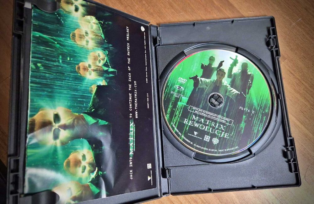 2 x Film DVD Resident Evil - Matrix Rewolucje