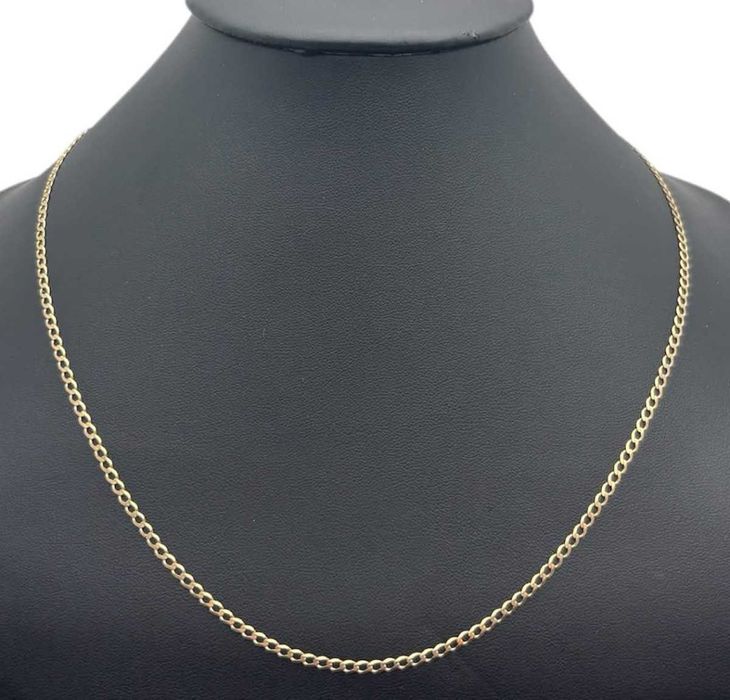 Klasyczny Złoty Łańcuszek Pancerka 3,05G P333 8K 50CM 3MM