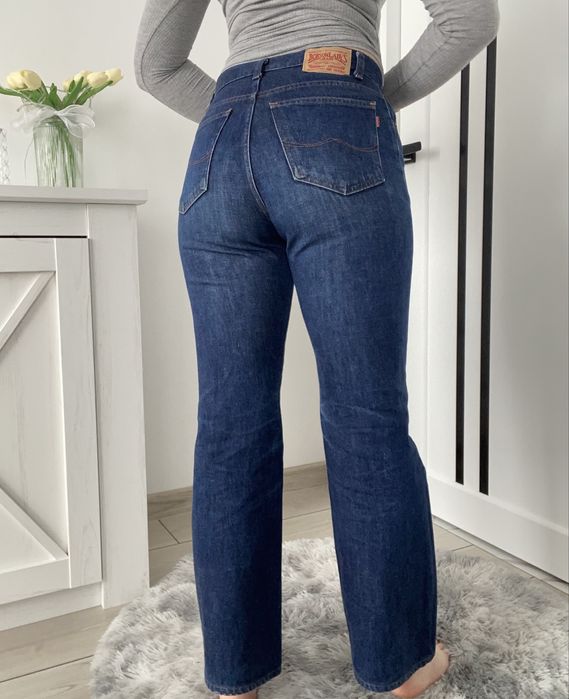 Жіночі вінтажні джинси кльош bobson size s-m