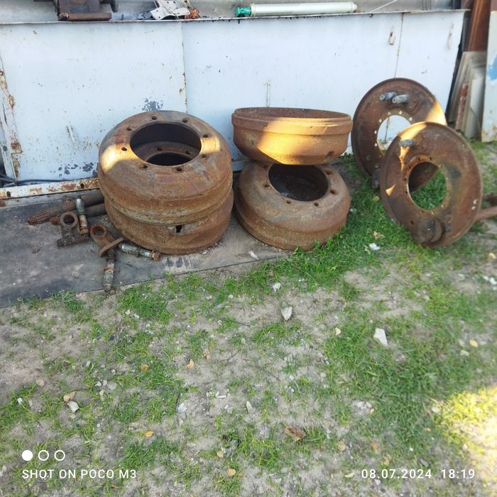 Барабан тормозной Зил,новые.