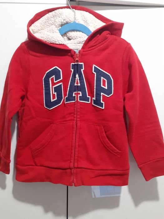 Bluza ocieplana z futerkiem gap 110 GAP