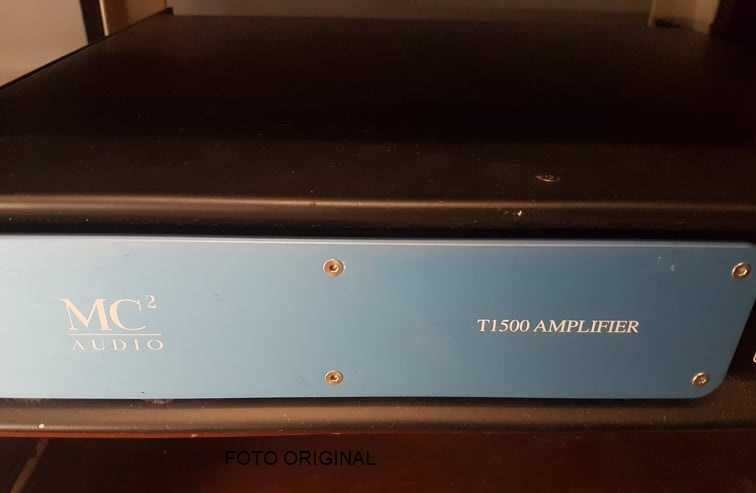 Amplificador Profissional - MC2-AUDIO  T1500    3500w . Aceito Trocas