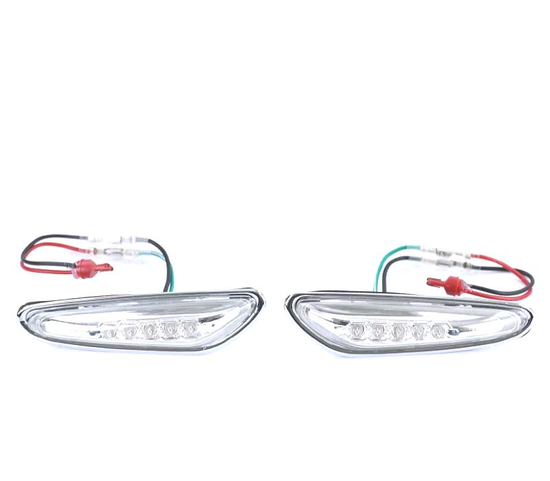 PISCAS LATERAIS BMW E46 01-05 LATERALES LED CROMADO