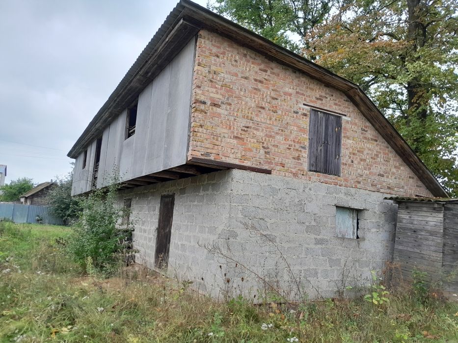 Продам недобудований будинок