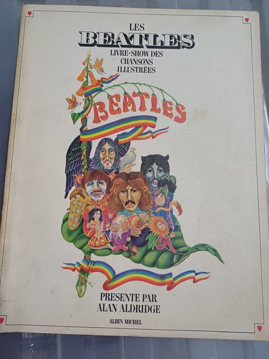 Livro The Beatles- canções ilustradas (chansons illustrées)