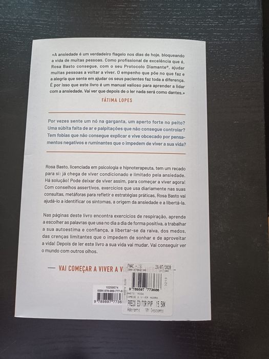Comece a viver agora - NOVO (portes incluídos)