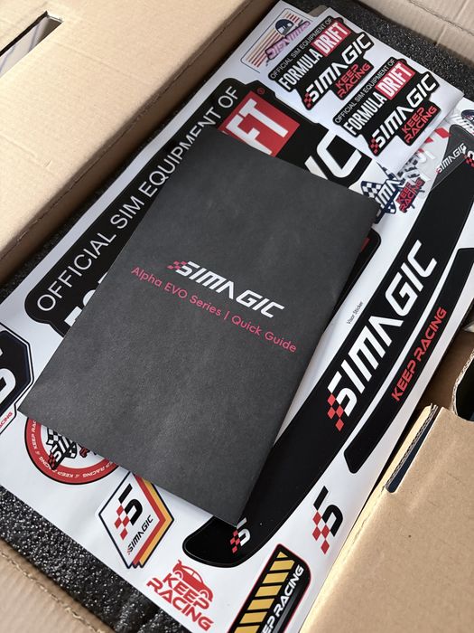 Simagic Alpha Evo Sport 9Nm Direct Drive - JAK NOWA - kupiona 08.05.2026