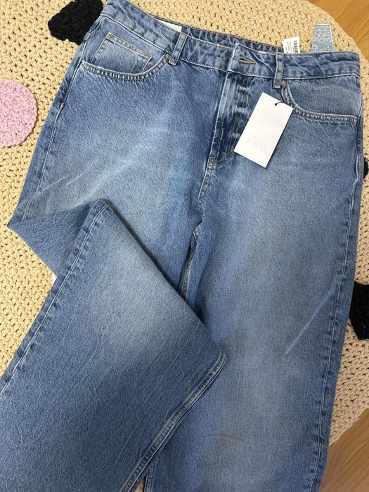 Джинси zara камінці 40р