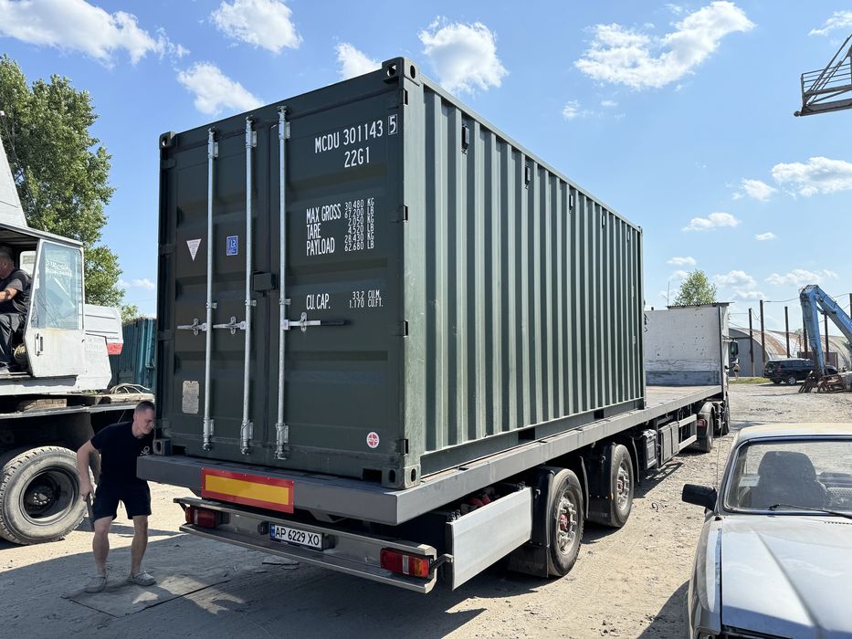 Морський контейнер 20ф + 40ф ВЕЛИКИЙ ВИБІР (постачання від Одесита)