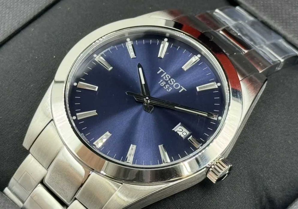 Часы Tissot Gentleman 40мм синие: 2 500 грн. - Наручные часы