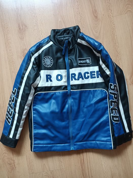 Kurtka chłopięca motocyklowa REBEL rozmiar 140
