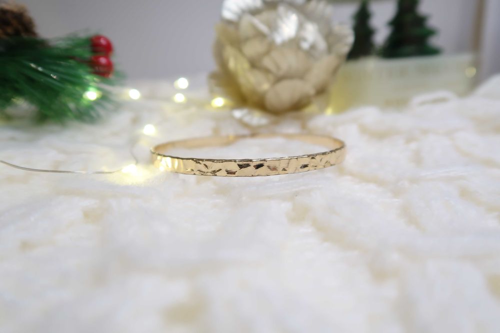 Bransoletka delikatna minimalizm cynk elegancka casual basic classy 18