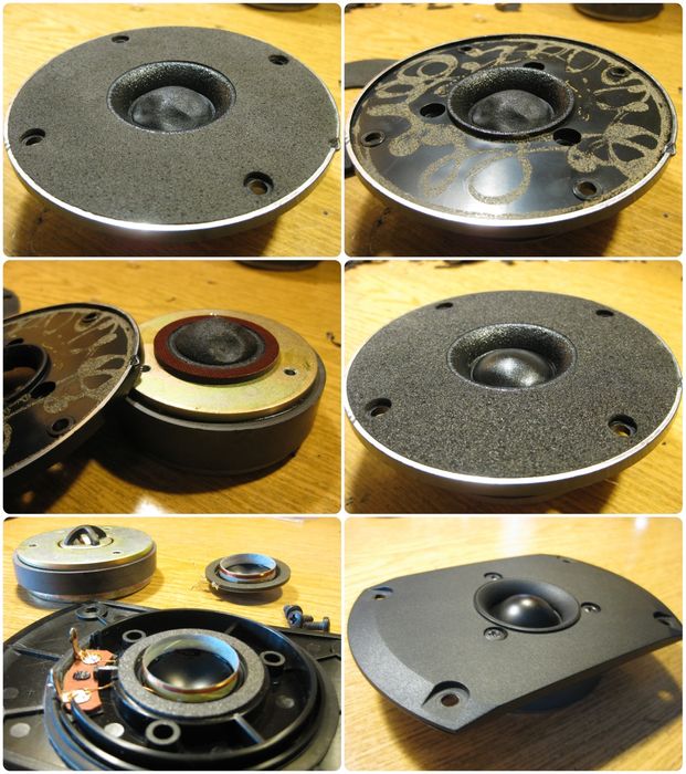 Naprawa regeneracja głośników kolumn Unitra Tonsil zachodnich marek