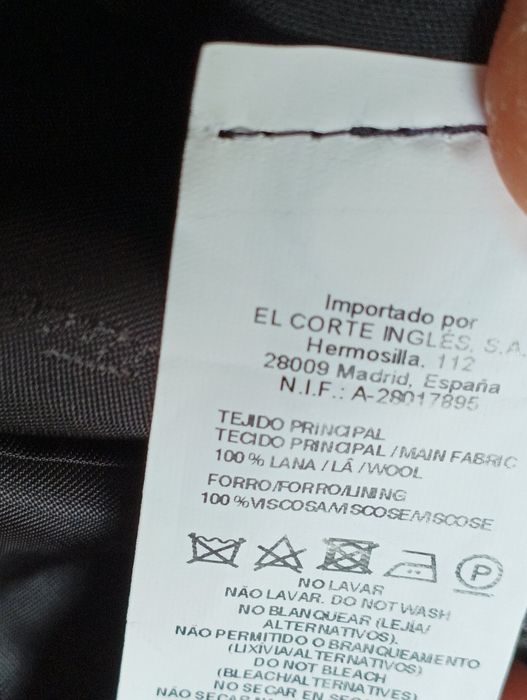Blazer, Emídio Tucci, 100%lã, T.52