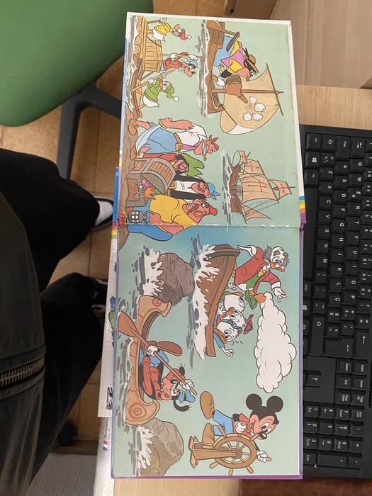 Varios livros disney anos 80