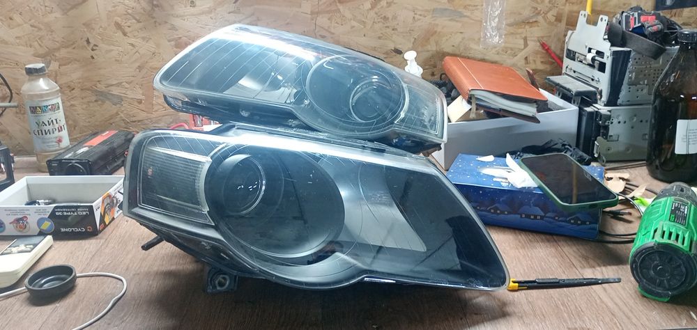 Фары VW Passat b6 bi led
