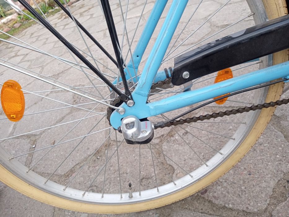 Rower miejski typ holenderski damski Crown