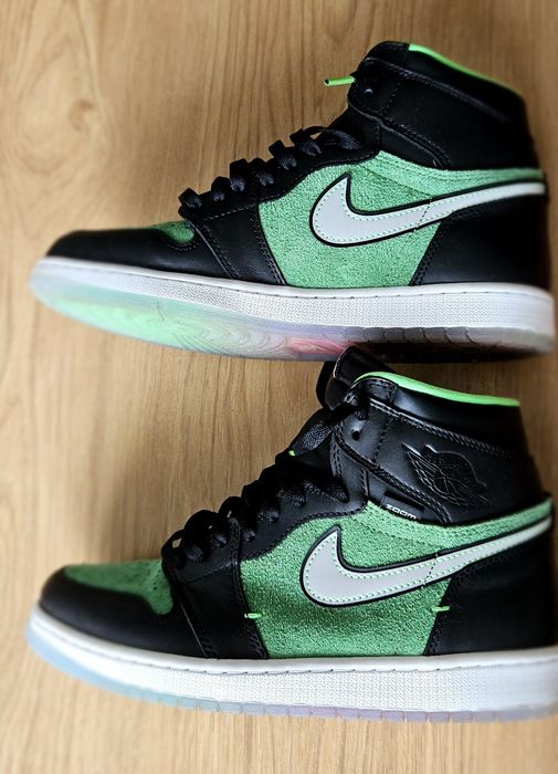 Ténis/ Sapatilhas Nike Air Jordan 1 Retro High Zoom Zen Green Black