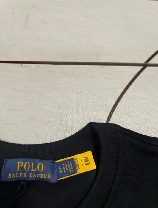 Hoodie Ralph Lauren Azul Marinho sem capuz