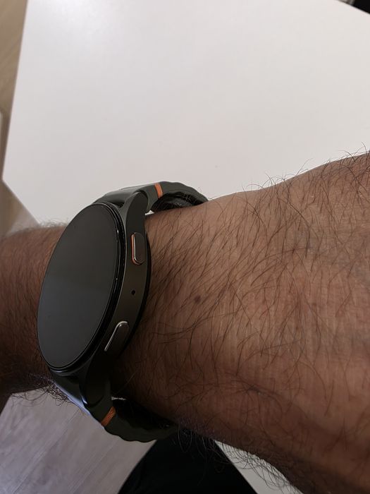 Smartwatch samsung Watch 7 44mm pulseira verde