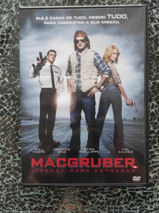 DVD Macgruber -licenca para estragar